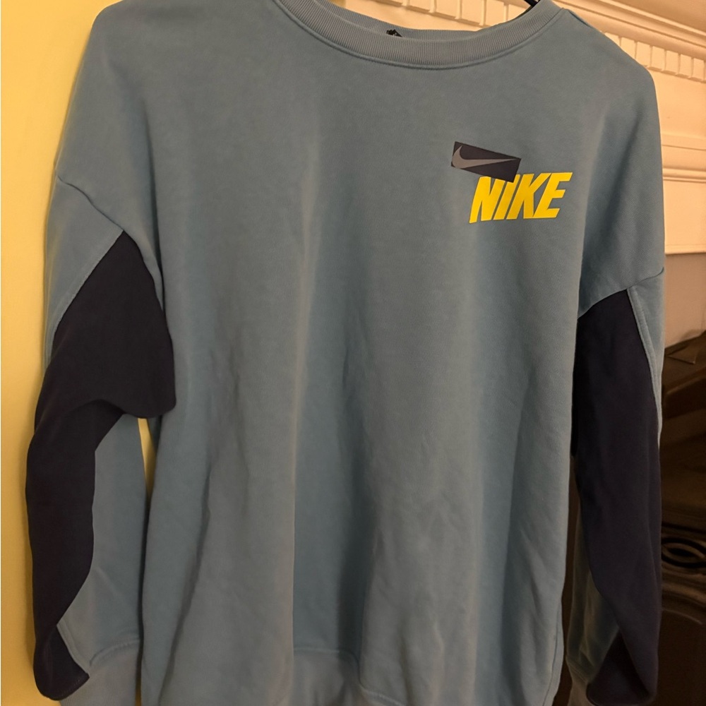 Nike Light Blue Dri-FIT crewneck